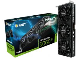 Palit Videókártya NVIDIA RTX 5060Ti Infinity 3 16GB GDDR7 (NE7506T019T1-GB2061S)